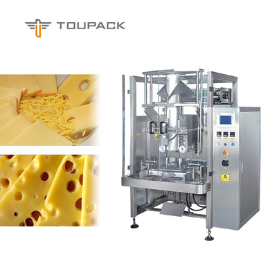 70bpm de automatische Machine van Bagger Vertical Form Packaging voor Kaas