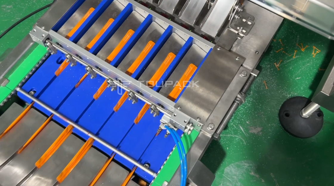 Multi-Column Packager Checkweigher System Multi Lane Sachet Packing Machine Sachets Packing Machine Met Check Weigher