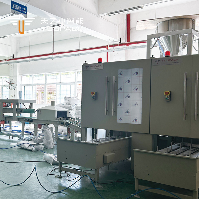 20 tot 110 lbs Valve Bags Weighing Fill Machine Zaden Graan Zout Flour Suiker Cacao Bag Op Valve Bag Fillers Packer Machine