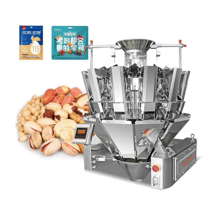 Koekjes Multi-Head Weiger Granules Packing Machine Secundaire verpakkingsmachine Huisdiervoedsel vul- en verpakkingsmachine