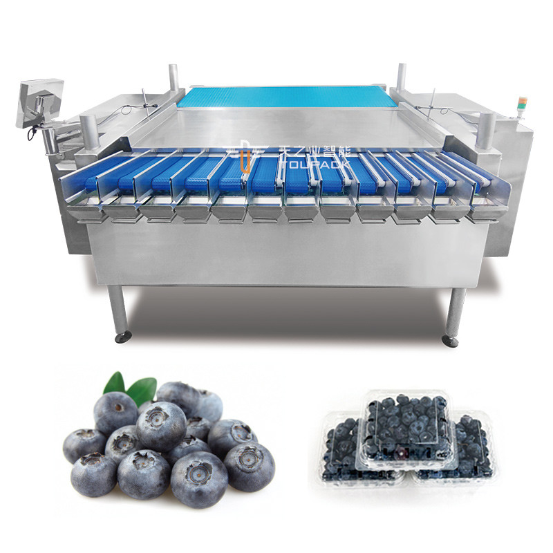 Automatische passievrucht Kumquat Winter Jujube Plastic Box Packaging Machine Blackberry Weighing Filling Packaging Line