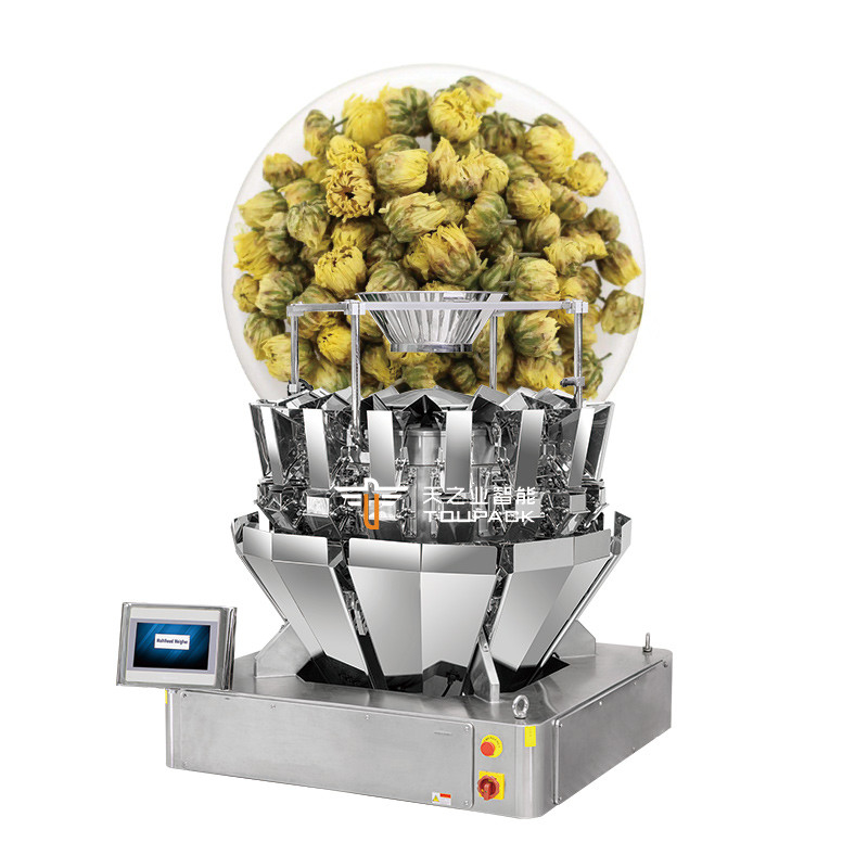 Multi-head Weigher Bag Groene thee verpakkingsmachine Thee Stand-up pouch vulverpakkingsmachine