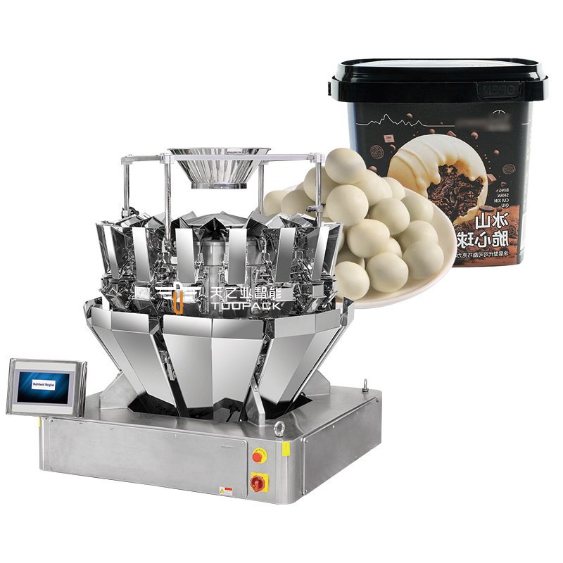 Voorafgemaakte zakverpakkingsmachine pelletverpakkingsmachine chocoladebekers vulmachines met datumschrift