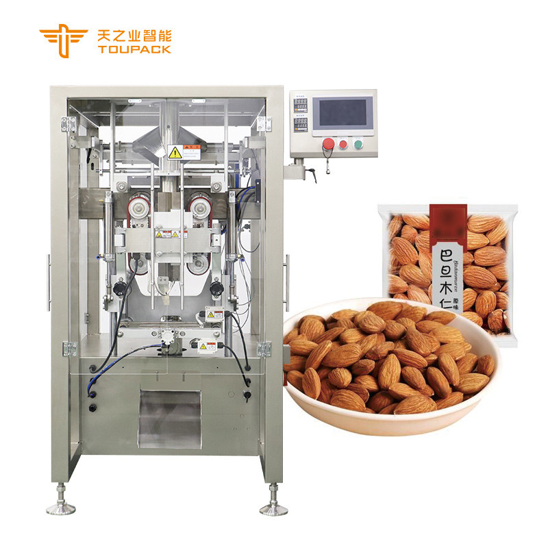100g 200g 500g Noten chips Popcorn High Speed Weighing Packaging Machine