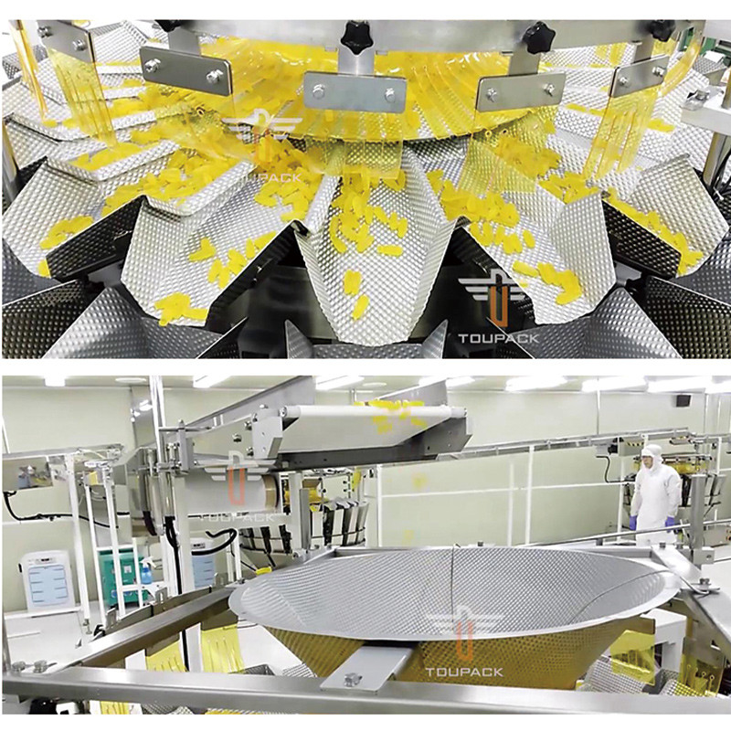 Gummy Candy Flask Filling Machine Popcorn Counting Filling Packing Jar Packing Machine