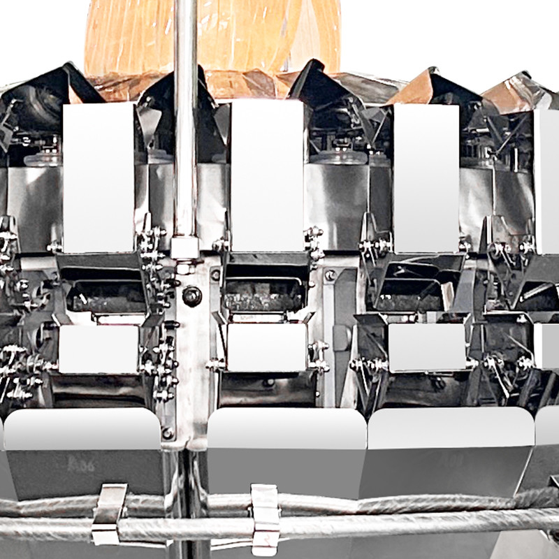 14 Hopper Multihead Weigher Automatische Doypack Packaging Machine stikstof Maïs chips Packaging Machine