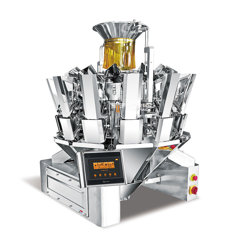 Automatische 12 hoofd 14 hoofd combinatie weiger verpakkingsmachine hoge snelheid multihead combinatie weiger machine