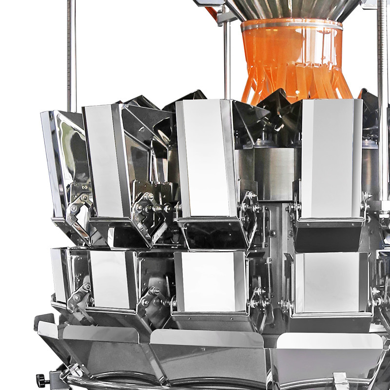 Automatische 12 hoofd 14 hoofd combinatie weiger verpakkingsmachine hoge snelheid multihead combinatie weiger machine