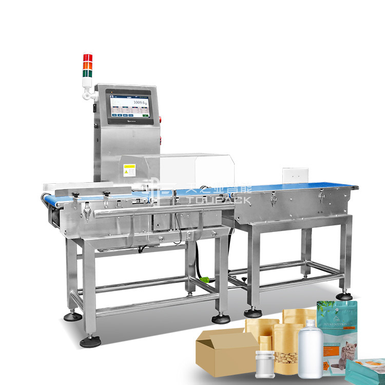 Vervoerband Weegschaal Gewichtscontroleermachine Automatische controle weegmachine voor de voedingsindustrie Automatische riemvervoerband controle weegmachine