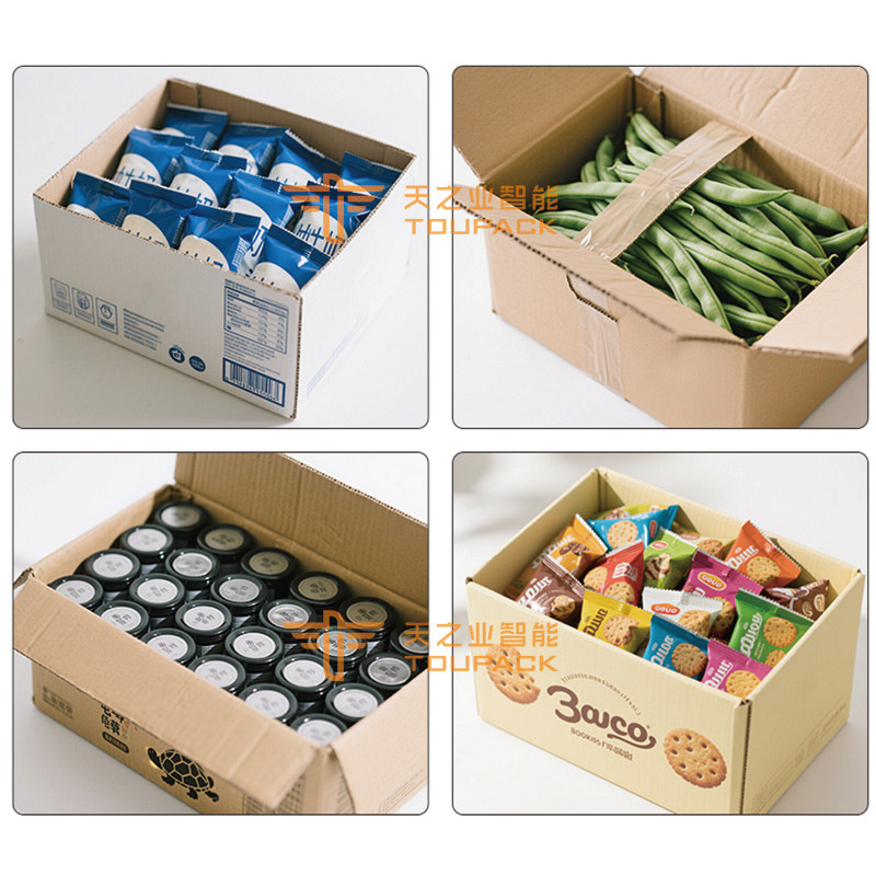 Automatische Fruit Filling Machine Cherry Blueberry Strawberry Orange Green Pepper Tray Box Filling Packaging Machine