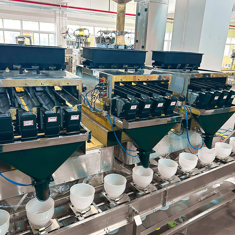 Automatische 10g-1000G Pouch Parrot Food Packing Machine Suiker Noten Specerijen Thee Blaadzak Verpakkingsmachine Multihead Weiger