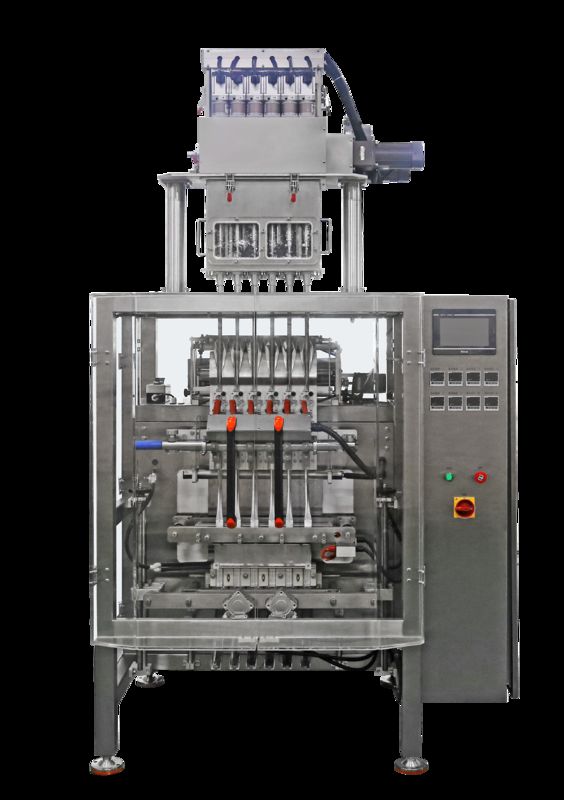 High Speed Multi Lane Ice Pop Candy Packaging Filling Sealing Automatic Popsicle Juice Multilane Liquid Bag Packing Machine