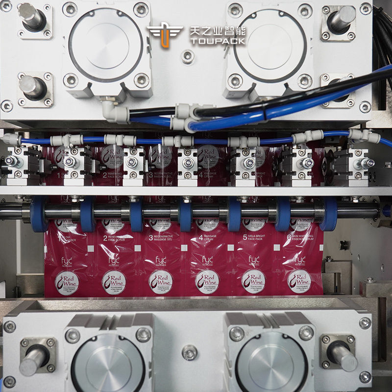 Automatische multi-lane sachet verpakking Multi-lane track Ketchup vloeibare sachet verpakkingsmachines Multi-lane honing sachet verpakkingsmachine