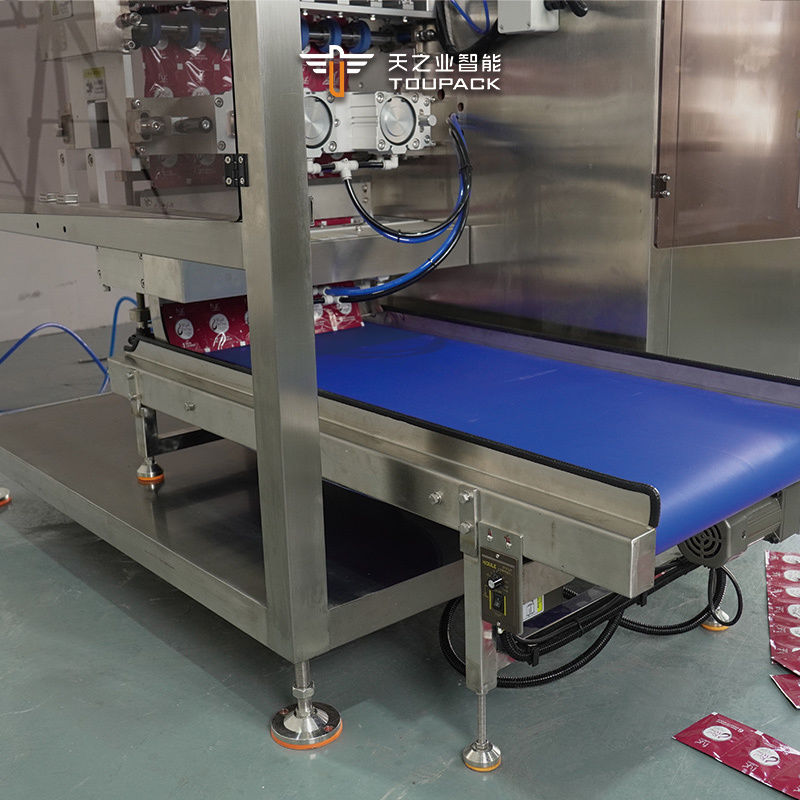 Hoge Snelheid Multi-baan Ice Pop Snoep Verpakking Vullen Verzegelen Automatische Popsicle Sap Multibaan Vloeibare Pasta Saus Honing Stick Zak Verpakkingsmachine