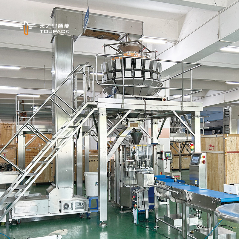 12 Hoofd Multihead Weiger Nail Packing Machine Multihead Wafer Packaging Machine Multifunctionele verpakkingsmachine