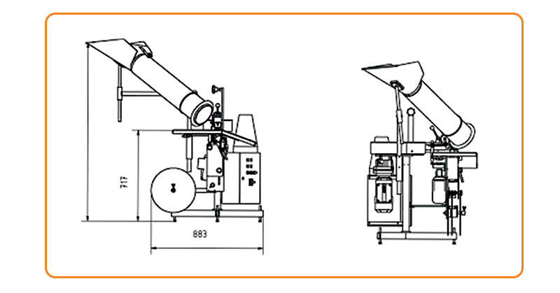 TOUPACK PP uien knoflook en aardappel verpakkingsnet zak maken machine net verpakkingsmachine