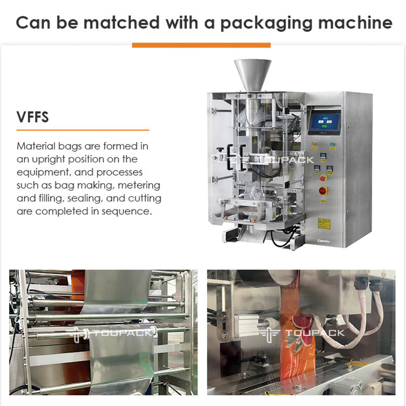 VFFS verpakkingsmachine voor droogmiddel tabletten Premade zak verpakkingsmachine met multihead weger