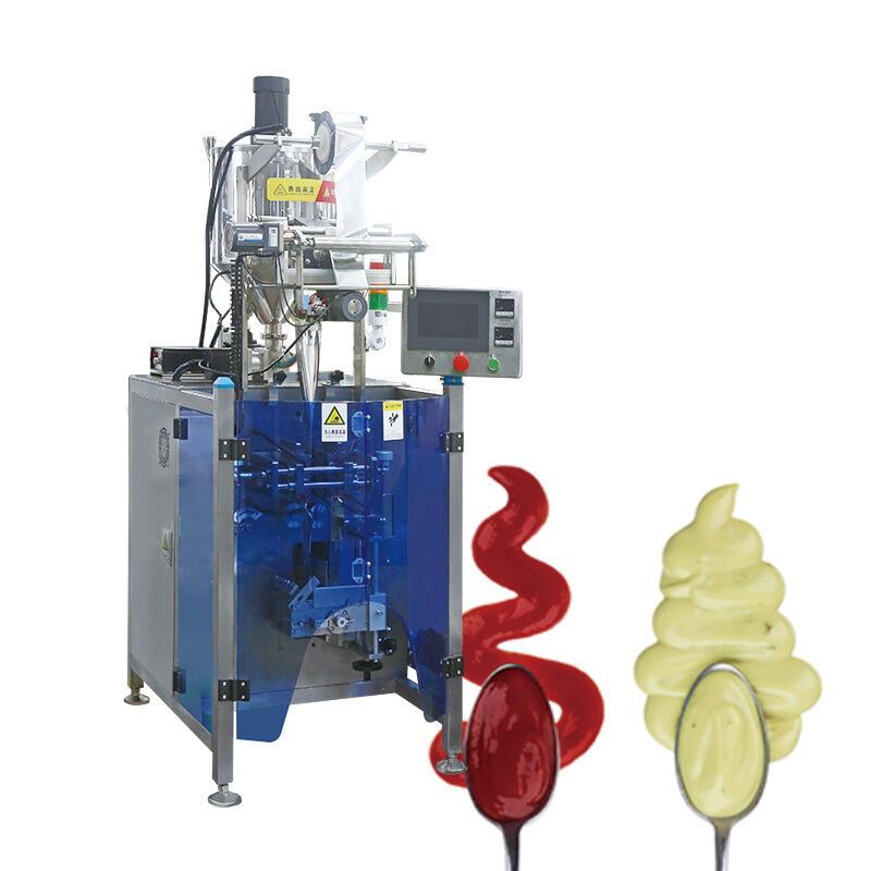 Aardbeienjam Ketchup Tomatenpuree Saus Vruchtensap Koffie Zakje Sachet Vloeistof Afvulverpakking Machines