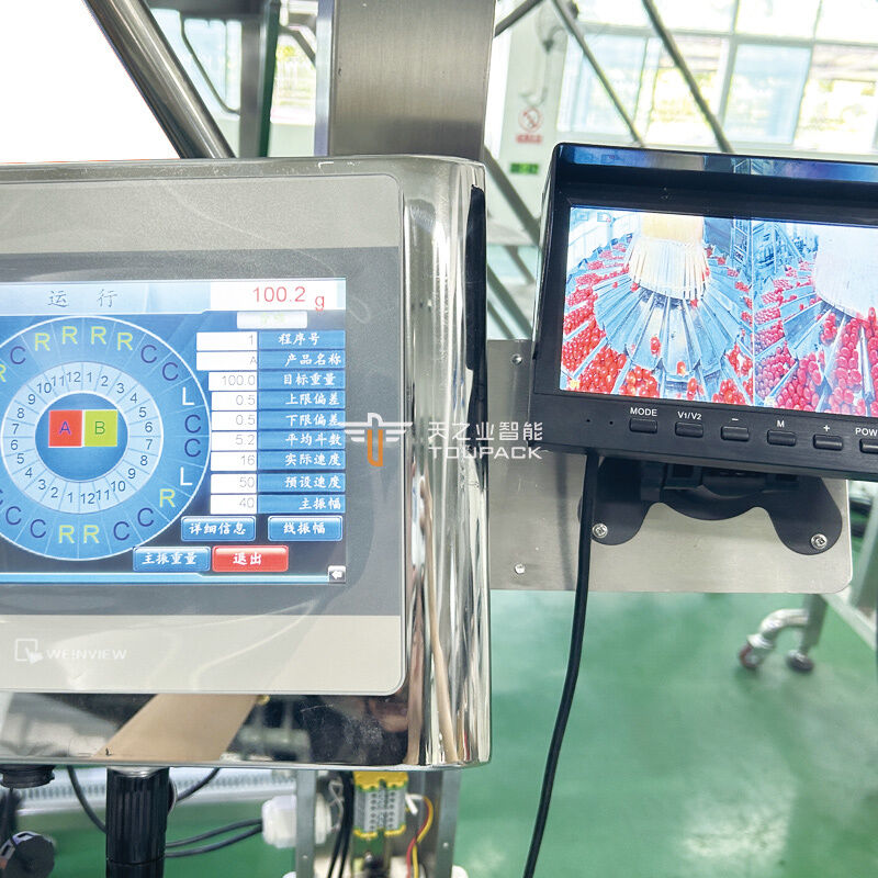 Fruit Clamshell-verpakkingslijn Automatische fruitweeg- en vulmachine PET-doos Fruitverpakkingssysteem