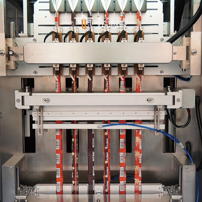 Multi-lane vloeistof verpakkingsmachine shampoo sachet haarconditioner ketchup honing vloeistof verpakkingsmachine