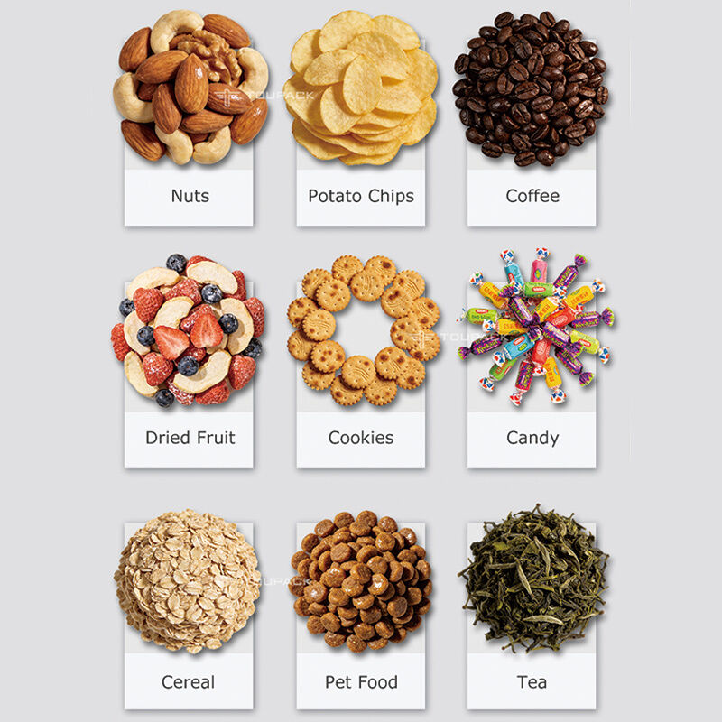 High Precision And Stable Operation High Speed 20-200 Bags/Min Multihead Weighing Packaging Machine For Small Bag Packaging