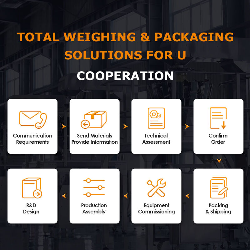 Automatische kussensak weegmachine verpakkingsmachine voor snacks Noten Granules 5-200g High Speed Food Packaging Equipment