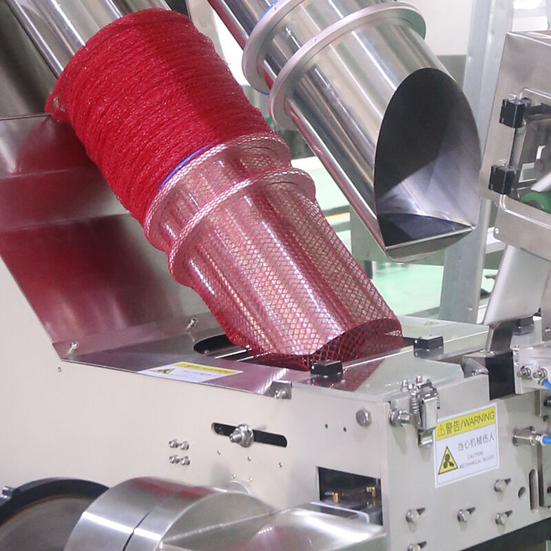 Automatische Net Clipping Machine Mesh Bag Packaging Machine voor uien Aardappelen Citrusvruchten Avocado's Appels Kiwi's Tomaten en verse producten