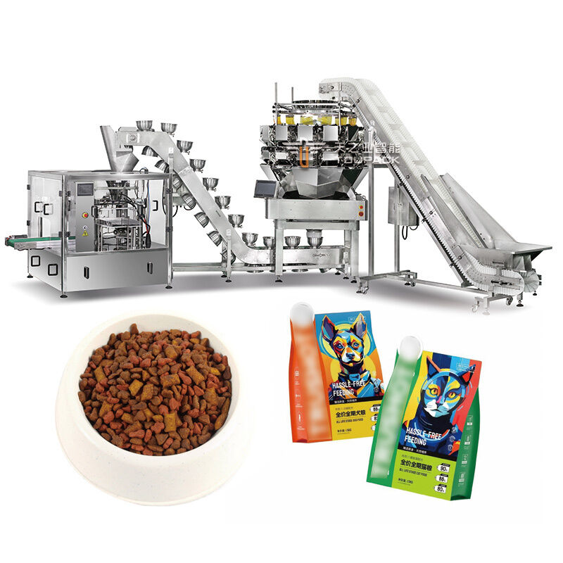 CE-gecertificeerde verpakkingsmachine voor noten snacks voorgemaakte rits stand-up pouch verpakkingsmachine