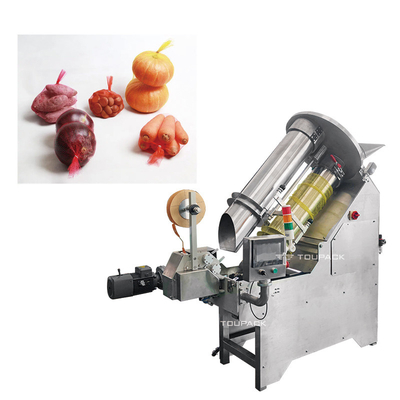 Pp-van de Wortelmesh bag packing machine stainless van het Uiknoflook Staal 304 Materiaal