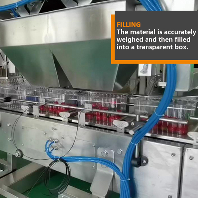 Vers Fruit die Automatische Multihead-Wegerskorrel inpakken Weinig Tomaat het Vullen Machine
