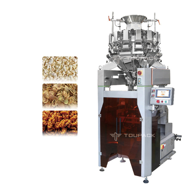 14 leid allen in Één Wegende Weger 4kw van Multihead van het Verpakkende Machine Gepufte Voedsel
