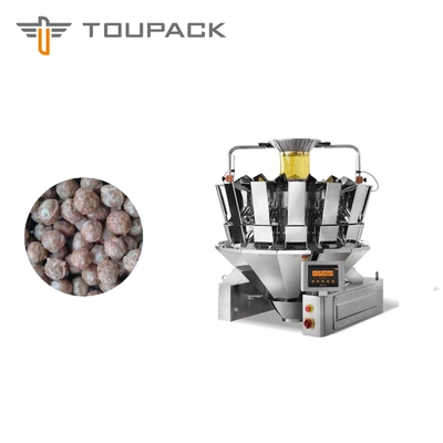 De waterdichte van het de Machine Bevroren Vlees van de Wegersverpakking van het de Bal500g 1kg 5kg Wegende Voedsel Verpakkende Machine