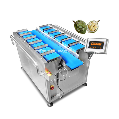 Het bevroren Droge van het de Mango'sfruit van Durian Droge van de de Wegerscombinatie van Multihead Type van het Materiaal Handriem