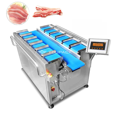 De automatische van de het Verse Vlees Wegende Machine van het Tegengewicht Gestreepte Varkensvlees Weger van de de Riemcombinatie