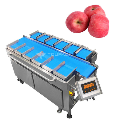 Peer Apple dat Schaal 12 weegt van de Fruitcombinatie de Hoofd Wegende Machine van de Handlading