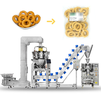 Bevroren uienringe Retort zak Vlees Doypack verpakkingsmachine Gebakken inktvis augurken Voedsel Gebakken rijst Gekookte rijst Verpakking