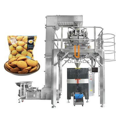 Touchscreen Multihead Weiger verpakkingsmachine voor ei biscuit cookie standup zak
