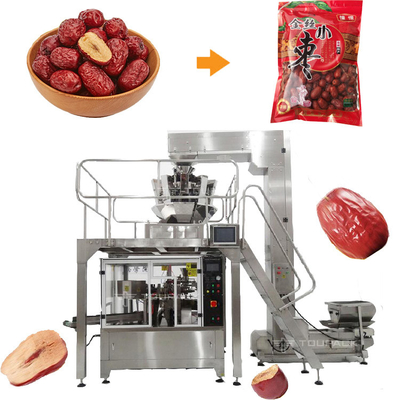 Red Jujube voorgemaakte zakverpakkingsmachine