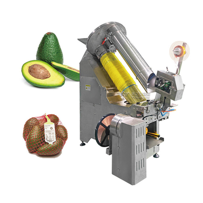 Net Bag Clipping Machine Lemon Mesh Bag Packaging Machine met Multihead Weigher