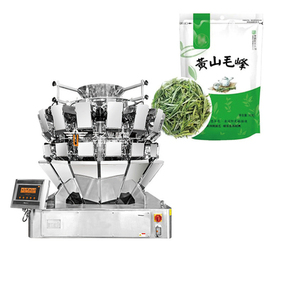 Multi-head Weigher Bag Groene thee verpakkingsmachine Thee Stand-up pouch vulverpakkingsmachine