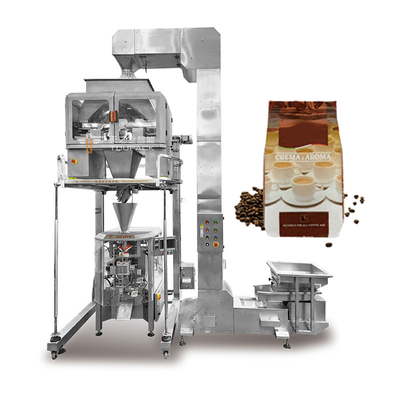 240 g 480 g 1 kg bekleed pindakaas Zipperzak Doypack Verpakking Gedroogd fruit Snack Multihead Weiger voorgemaakte zak verpakkingsmachine