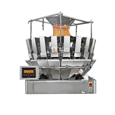 14 Hopper Multihead Weigher Automatische Doypack Packaging Machine stikstof Maïs chips Packaging Machine