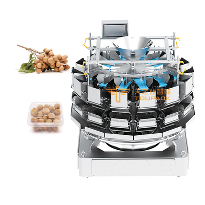 Automatische Fruit Filling Machine Cherry Blueberry Strawberry Orange Green Pepper Tray Box Filling Packaging Machine