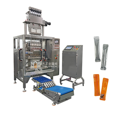 Multi Lane Packaging Machine 2-16 Lanes 55 BPM ±0.03g nauwkeurigheid