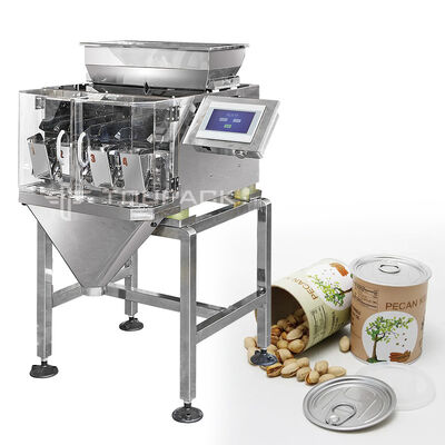 Lineaire weegmachine Verpakkingslijn Automatische rijst, suiker, zout, bonen Verpakkingsmachine Granulaat Weeg- en verpakkingssysteem