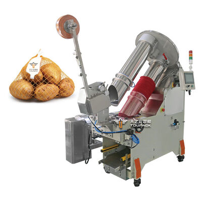 Automatische netknipmachine voor uien-aardappel-citrusvruchten-netjesverpakkingen