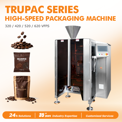 High Speed VFFS Machine. Automatische Verticale Vorm Volledige Afdichting Verpakkingsoplossing voor Voedsel en Huisdiervoeding