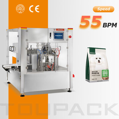 Automatische Doypack-verpakkingsmachine voor cashew-amandel-pinda-snackvoedsel-opstaande zakjes