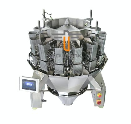 1.6L emmers 14 Hoofden Dimple Plate Multihead Weighing Machine