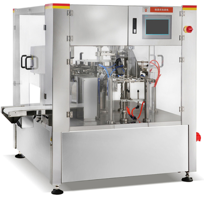 SUS304 Intelligente RPP roterende vacuümzakverpakkingsmachine Premade staande zak